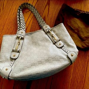 Gucci- Gucci Pelham Shoulder Bag Guccissima Leather